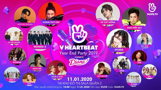 Chiều fan, vé vip sự kiện âm nhạc V Heartbeat đã được bán - Ảnh 1.