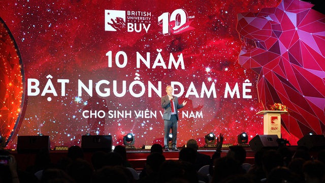 Trường Đại học Anh Quốc Việt Nam kỷ niệm 10 năm thành lập - Ảnh 1.