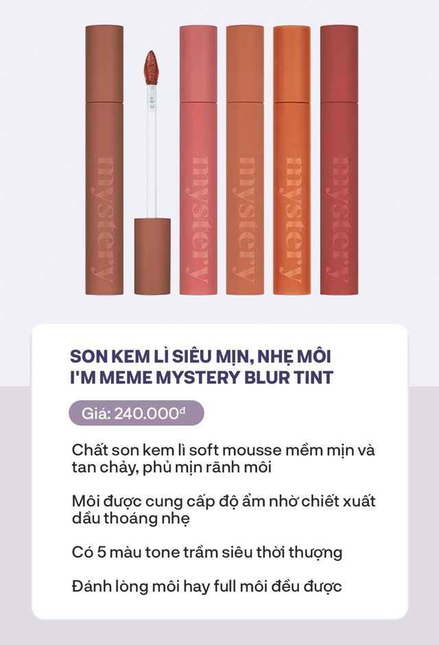 5 mẫu son đ&aacute;ng mua nhất cho những buổi tiệc t&ugrave;ng cuối năm, gi&aacute; chưa tới 300k nhưng cực kỳ sang - xịn - mịn - Ảnh 2.