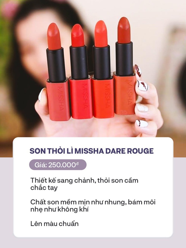 5 mẫu son đ&aacute;ng mua nhất cho những buổi tiệc t&ugrave;ng cuối năm, gi&aacute; chưa tới 300k nhưng cực kỳ sang - xịn - mịn - Ảnh 3.