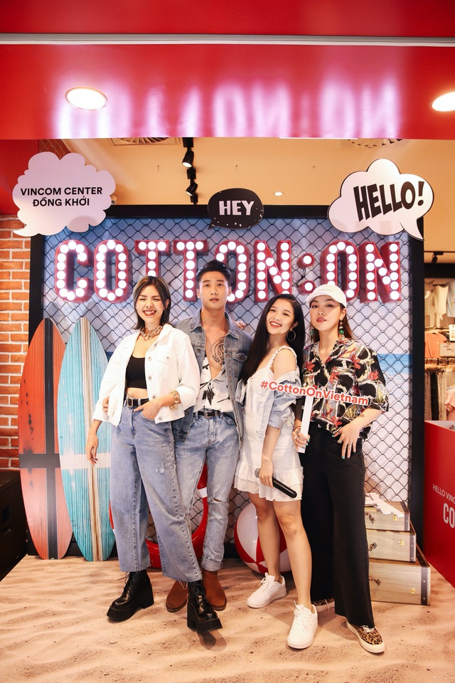 Suni Hạ Linh cùng loạt trai xinh gái đẹp khuấy động cửa hàng mới của Cotton On - Ảnh 2.