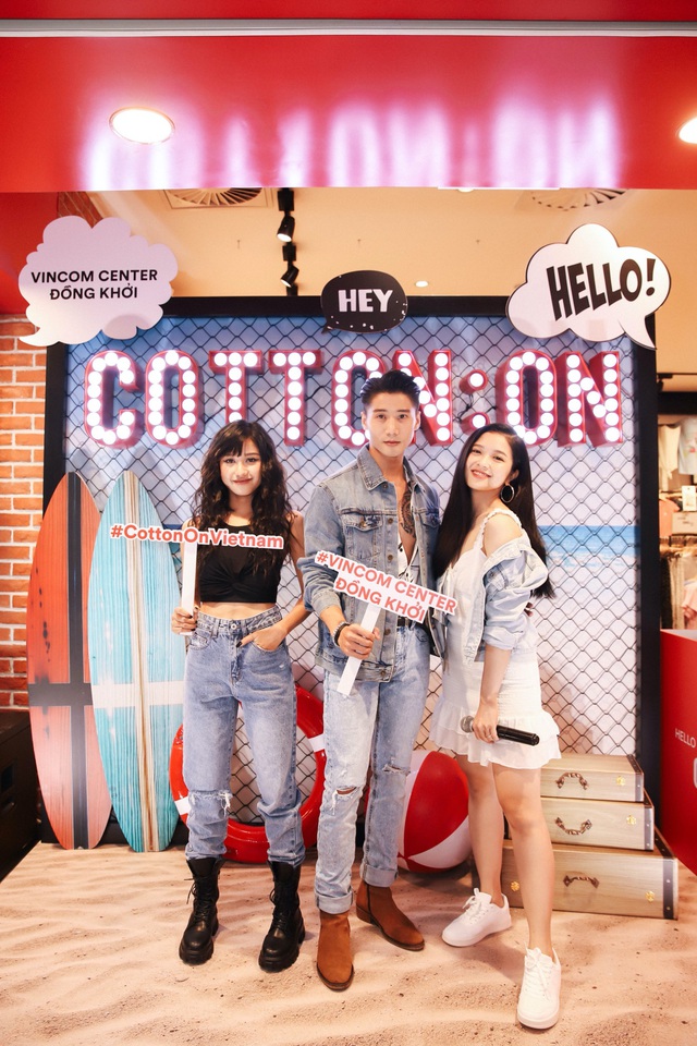 Suni Hạ Linh cùng loạt trai xinh gái đẹp khuấy động cửa hàng mới của Cotton On - Ảnh 5.