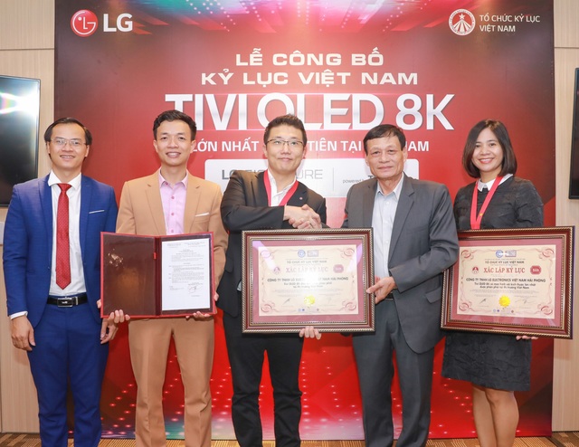 TV LG OLED 8k lập kỷ lục tại Việt Nam - Ảnh 1.