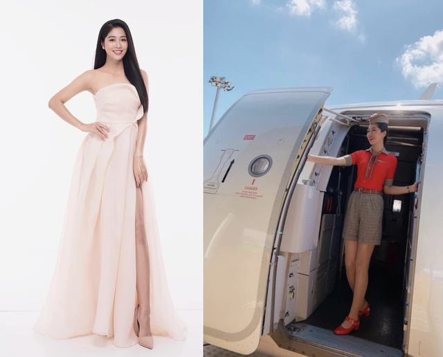 Hai nữ tiếp vi&ecirc;n h&agrave;ng kh&ocirc;ng v&agrave;o b&aacute;n kết Hoa hậu Việt Nam 2020 - Ảnh 4.
