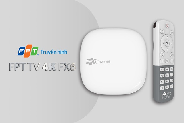 Truyền hình FPT công bố thiết kế nổi bật của bộ giải mã mới Mang tên FPT TV 4K FX6 - Ảnh 1.