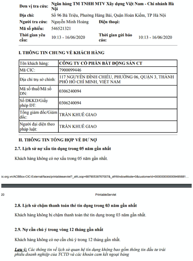 C.T Land có “nợ khủng” như đồn thổi? - Ảnh 2.