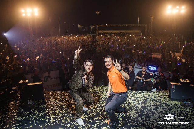 Sơn Tùng M-TP, Da LAB, AMEE cháy hết mình trong tour nhạc hội xuyên Việt Happy Bee X - Ảnh 1.