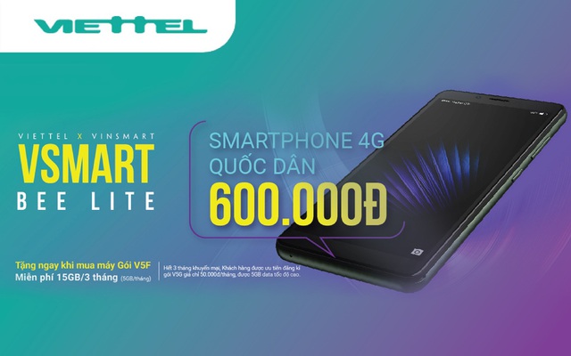 Chỉ với 600.000đ: Cơ hội mua smartphone 4G chính hãng, rẻ bậc nhất Việt Nam - Ảnh 1.