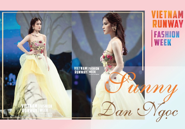 Sunny Đan Ngọc gây bất ngờ với màn catwalk xuất thần tại Vietnam Runway Fashion Week 2020 - Ảnh 1.