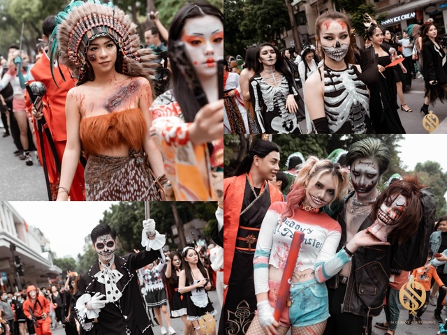 Halloween Festival siêu hoành tráng tại phố đi bộ hồ Hoàn Kiếm - Ảnh 3.