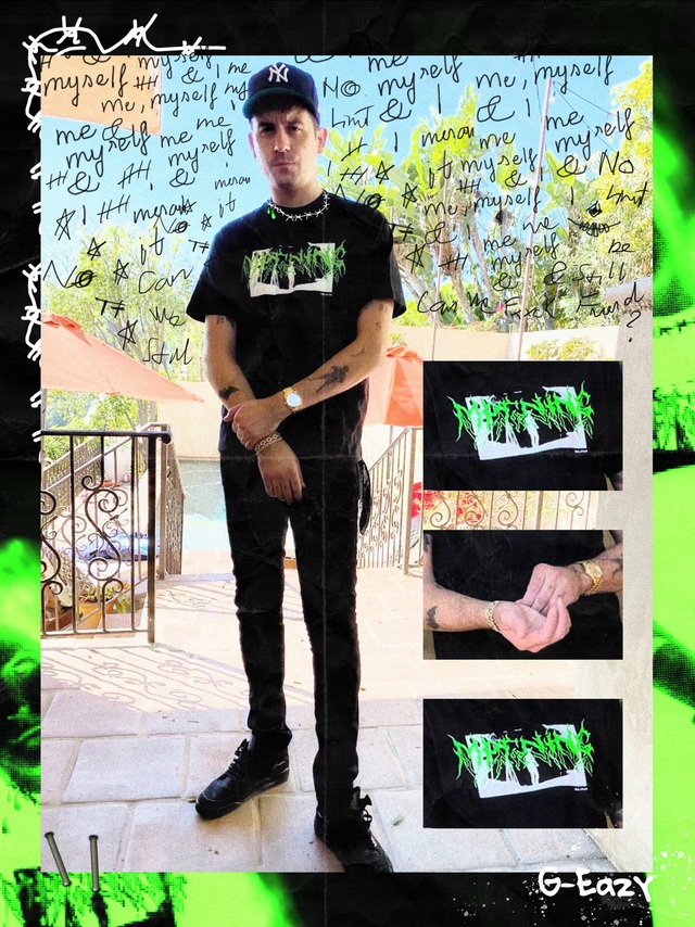 Bất ngờ áo thun local brand Việt được rapper điển trai thế giới G-Eazy lăng xê - Ảnh 1.