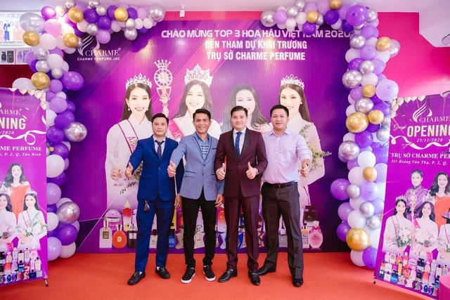 Top Hoa hậu Việt Nam 2020 đến chúc mừng nước hoa Charme khai trương trụ sở công ty tại TP.HCM - Ảnh 2.