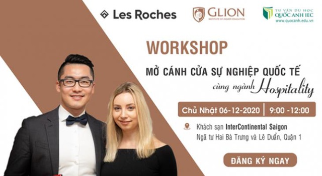 Workshop “Mở cánh cửa sự nghiệp quốc tế cùng ngành Hospitality” - Ảnh 1.