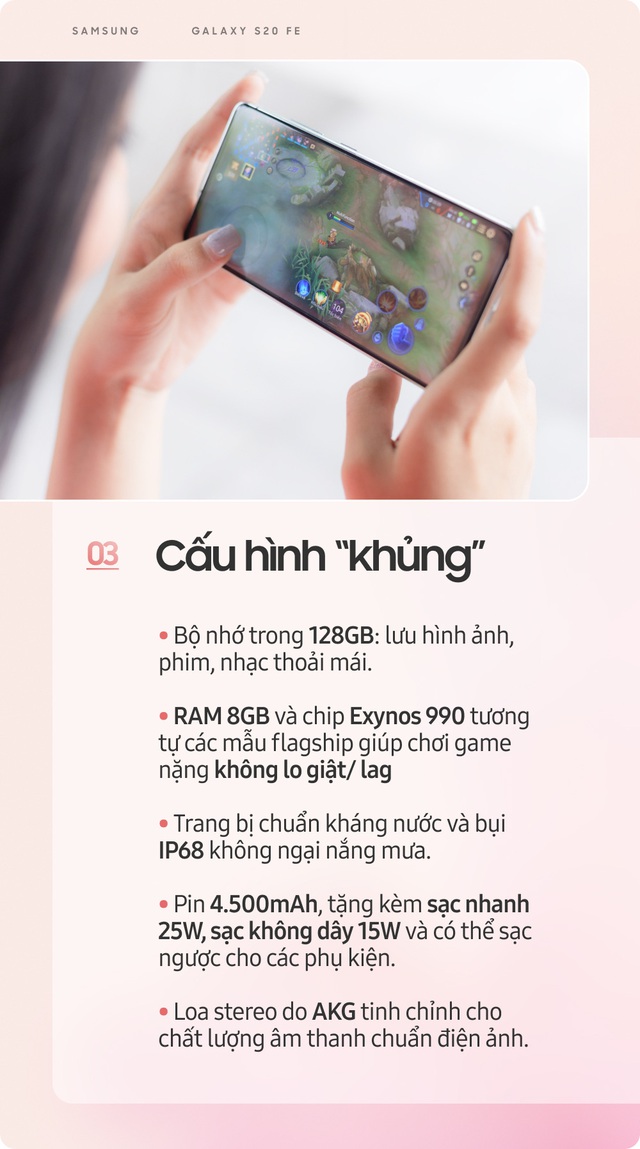 Samsung Galaxy S20 FE: Smartphone dành cho giới trẻ sành điệu - Ảnh 4.