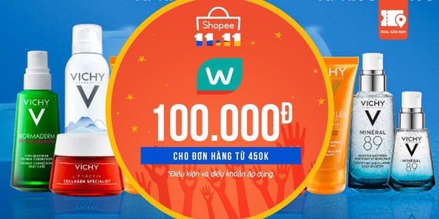H&agrave;ng loạt deal voucher gi&aacute; trị chỉ với 11.000 đồng tr&ecirc;n Shopee, bạn đ&atilde; thử chưa? - Ảnh 1.