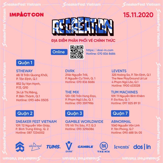 Impact Con by Sneaker Fest sắp diễn ra như mong đợi với chủ đề Recreation - Ảnh 6.
