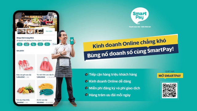 Chủ tịch SmartPay: Tiết lộ “điều đặc biệt” mà ví điện tử SmartPay tâm huyết dành cho tiểu thương - Ảnh 4.