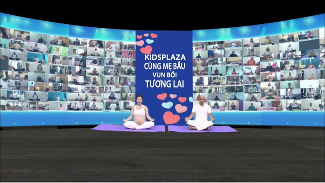 2.000 mẹ bầu tập yoga trực tuyến: Sự kiện marketing độc đáo của KidsPlaza - Ảnh 1.