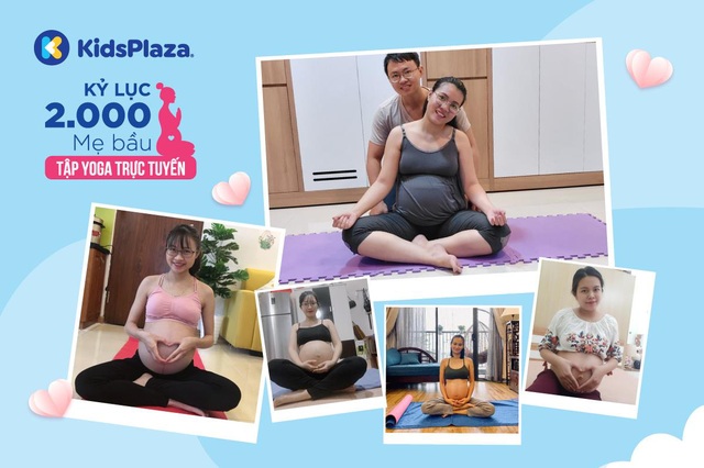 2.000 mẹ bầu tập yoga trực tuyến: Sự kiện marketing độc đáo của KidsPlaza - Ảnh 3.