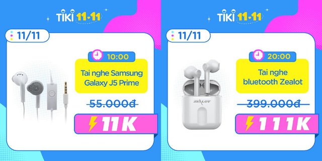 Tiki sale 11.11: Tung sản phẩm chỉ 11K và 111K, hàng công nghệ giảm đến 50%! - Ảnh 4.