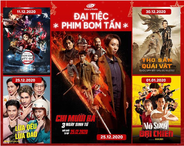 Đại tiệc điện ảnh bom tấn đầy m&agrave;u sắc m&ugrave;a lễ hội từ Galaxy Studio - Ảnh 1.