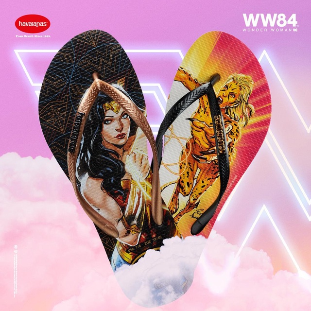 Phiên bản dép tông Wonder Woman cực cool từ Havaianas, fan cuồng DC đừng bỏ lỡ - Ảnh 2.