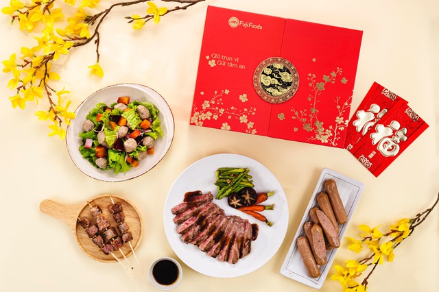 Độc đáo lựa chọn thịt bò Fuji làm quà giáng sinh cao cấp - Ảnh 1.