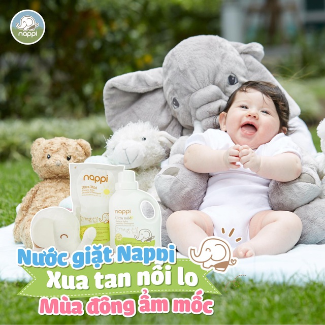 Nappi chính thức ra mắt nước giặt dầu cọ dành riêng cho trẻ sơ sinh - Ảnh 2.