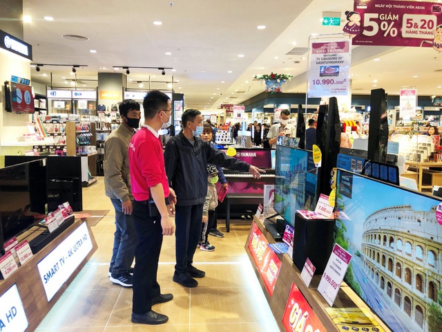 Cả Hải Phòng rộn ràng đi khai trương siêu thị AEON lớn nhất thành phố, hàng chục nghìn lượt khách tới mua sắm, trải nghiệm trong ngày mở cửa - Ảnh 13.