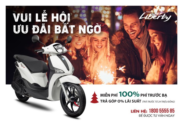 Chỉ c&ograve;n 15 ng&agrave;y để rước Vespa & Piaggio với ưu đ&atilde;i l&ecirc;n đến 18 triệu đồng - Ảnh 2.