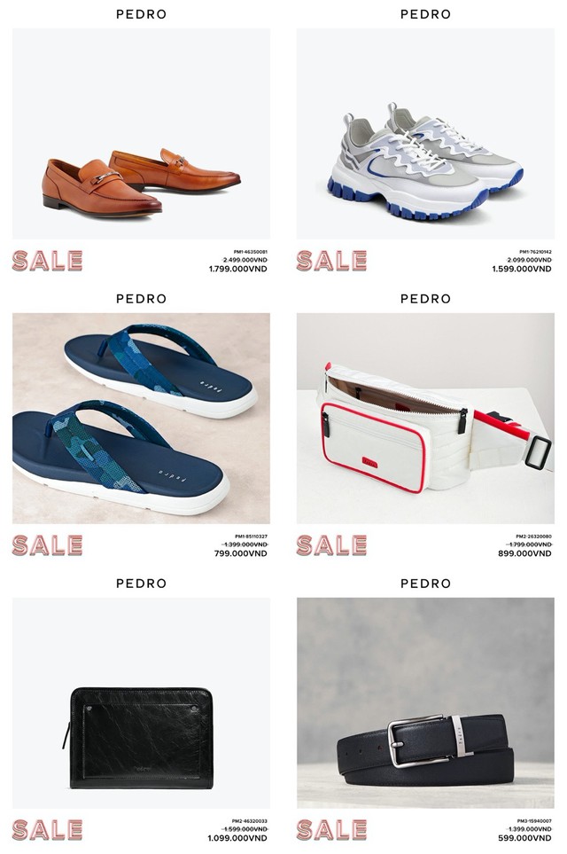 Lỡ hẹn sale giữa m&ugrave;a v&igrave; COVID-19, PEDRO l&agrave;m sale cuối m&ugrave;a 2020 cực lớn, kh&ocirc;ng mua sẽ tiếc cả năm! - Ảnh 4.