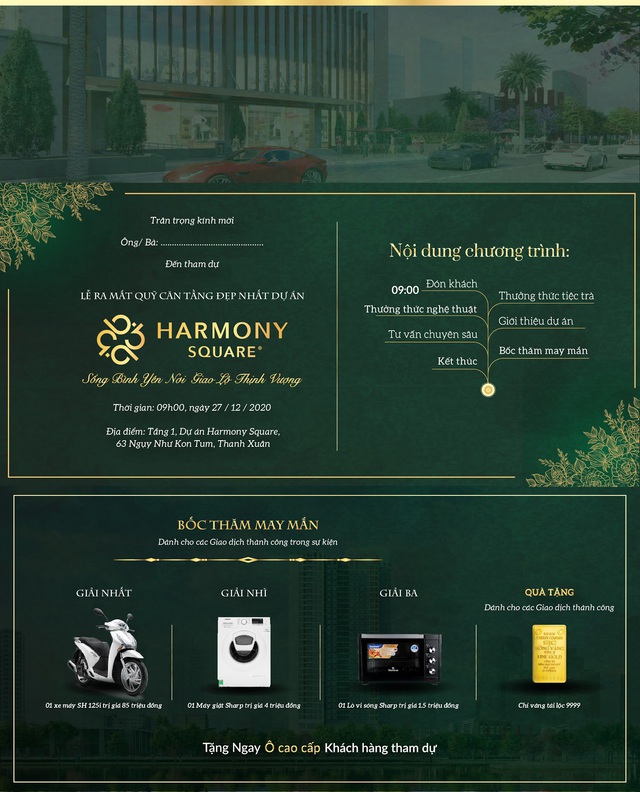 Harmony Square tung chính sách ưu đãi thu hút khách hàng dịp cuối năm - Ảnh 3.