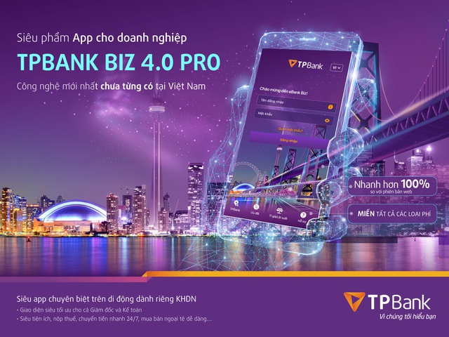 TPBank eBank Biz - Chìa khóa số cho doanh nghiệp - Ảnh 1.