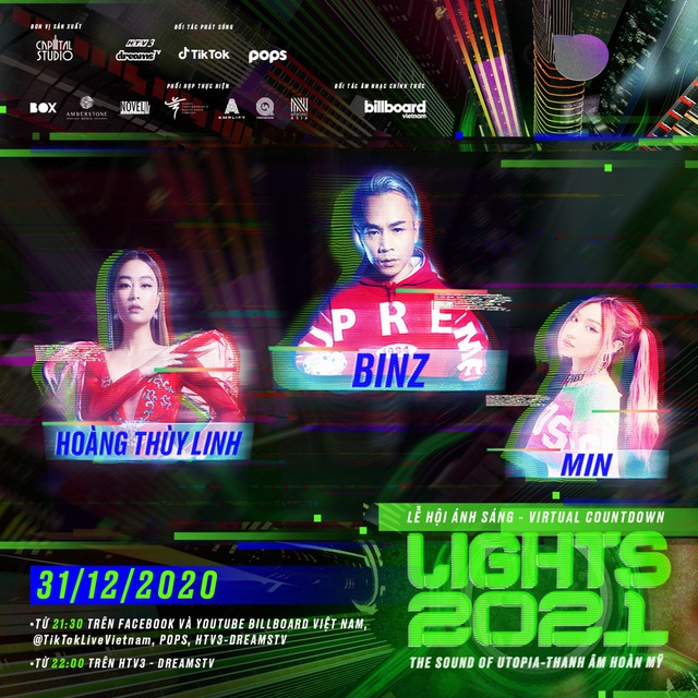 Binz, Hoàng Thùy Linh, Min cùng dàn thí sinh Rap Việt góp mặt trong đêm nhạc thực tế lần đầu xuất hiện tại Việt Nam - Ảnh 2.