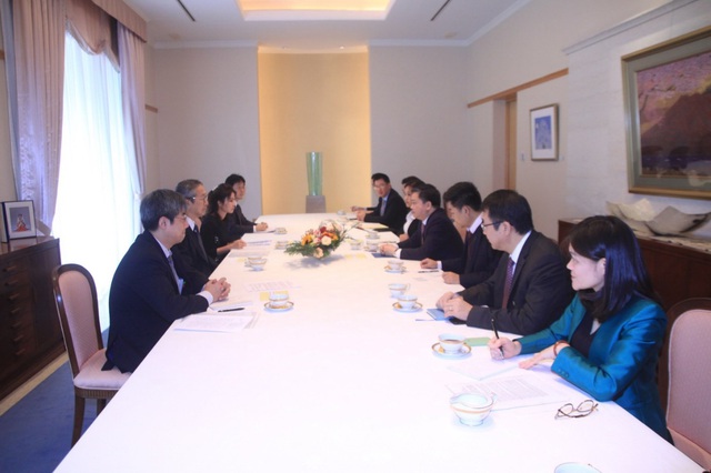 Chủ tịch HĐQT VietinBank gặp mặt song phương với Đại sứ Nhật Bản tại Việt Nam - Ảnh 1.