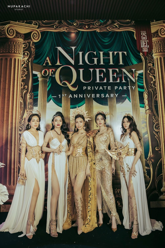 “Night of Queen” - Đêm tiệc mang phong cách Hy Lạp quy tụ dàn hotgirl đình đám Hà thành - Ảnh 6.