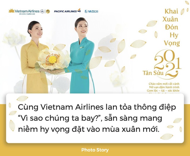 Cùng Vietnam Airlines lan tỏa thông điệp “Vì sao chúng ta bay?”, sẵn sàng mang niềm hy vọng đặt vào mùa xuân mới - Ảnh 1.
