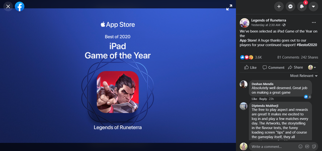Siêu phẩm nhà Riot Games được vinh danh “Game của năm 2020” trên iPad - Ảnh 2.