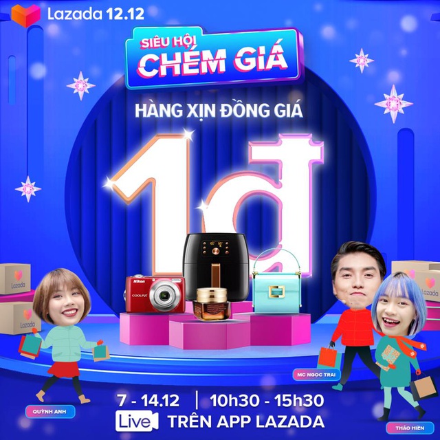 Tưởng 11.11 l&agrave; đợt sale lớn nhất năm rồi, n&agrave;o ngờ 12.12 mới l&agrave; tr&ugrave;m cuối! - Ảnh 1.