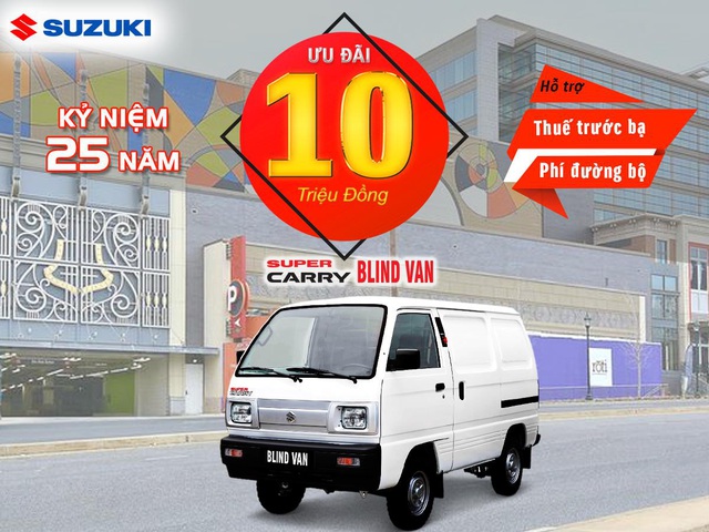 Suzuki tiếp tục ưu đãi cho xe Carry Truck và Blind Van - Ảnh 4.