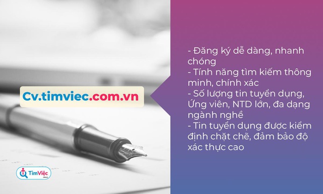Có CV.timviec.com.vn - Cơ hội sở hữu CV xin việc dễ dàng trong tầm tay - Ảnh 3.