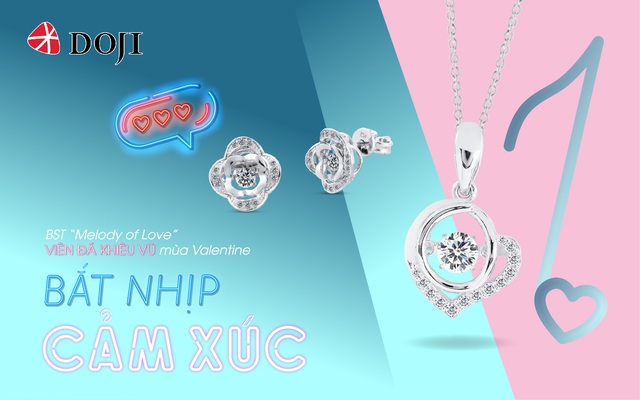 Siêu hot mùa Valentine 2020: Độc lạ trang sức và quà tặng vàng từ DOJI - Ảnh 1.