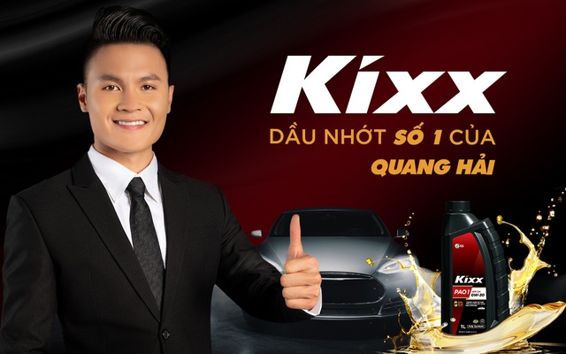 Quang Hải trở thành đại sứ thương hiệu của Kixx tại Việt Nam - Ảnh 1.