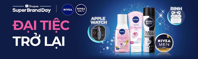 Cơ hội hot sắm loạt skincare Nivea giảm khủng đến 45% và nhận miễn phí Apple Watch Series 5, cập nhật ngay đừng bỏ lỡ! - Ảnh 1.