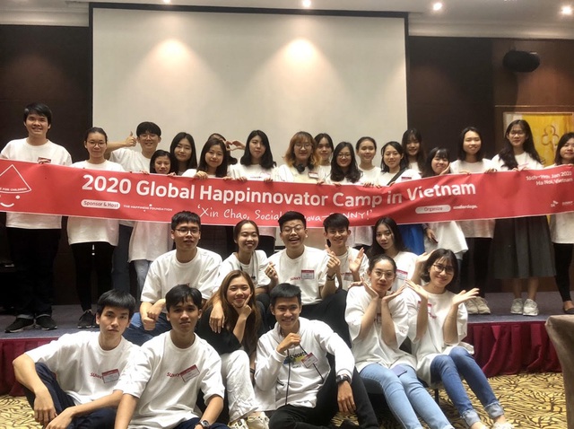 Xây dựng app đọc sách cho người mù, sinh viên HSU thắng giải tại Global Happinnovator - Ảnh 4.