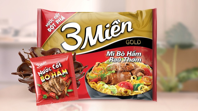 Uniben tiên phong với công nghệ nước cốt đột phá trong mì 3 Miền Gold “Bò hầm rau thơm” - Ảnh 1.