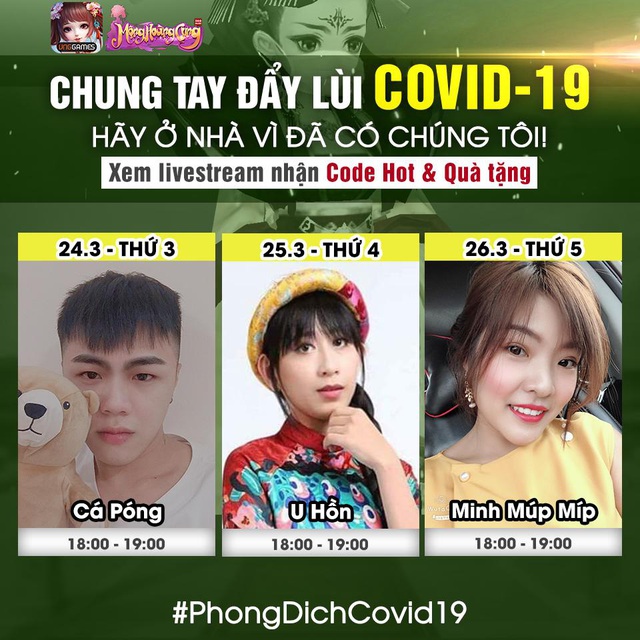 Hot streamers Việt lan tỏa thông điệp ‘Hãy ở nhà vì đã có chúng tôi’ - Ảnh 6.