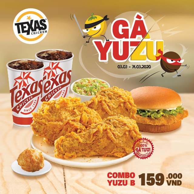 Mê mẩn món mới: gà Yuzu tại hệ thống Texas Chicken - Ảnh 3.