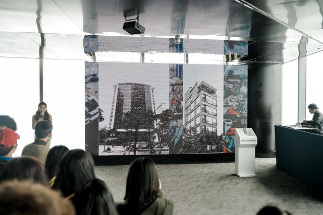 Giới trẻ háo hức hòa nhịp trào lưu “ThuPhóngKhôngGian”, trải nghiệm camera zoom 100x trên tòa nhà cao nhất Hà Nội - Ảnh 2.