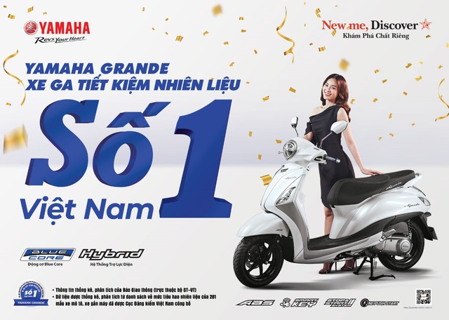 Yamaha thong linh ngoi vuong tiet kiem xang so 1 Viet Nam